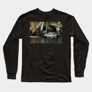 Blue-winged Teal South Texas Long Sleeve T-Shirt